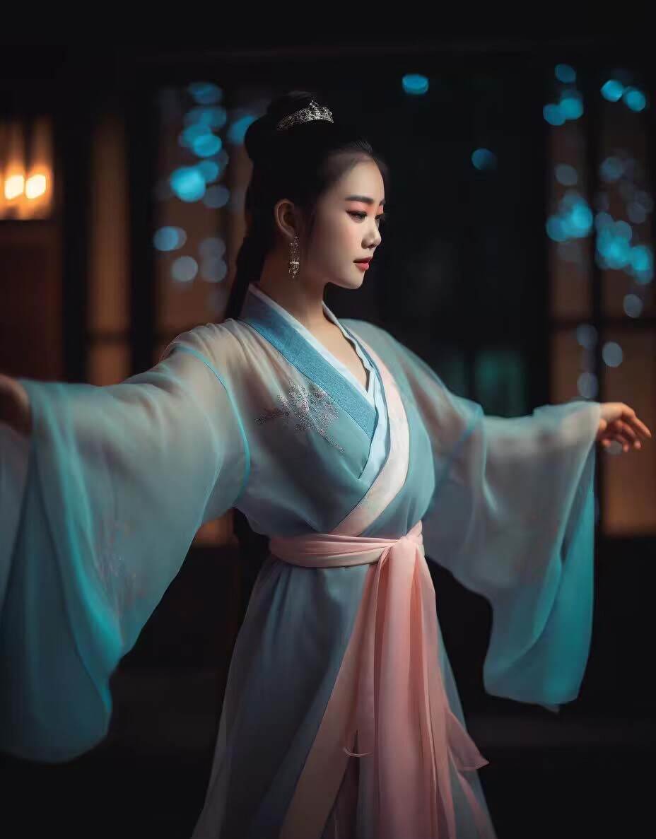 图片[10]-Midjourney关键词-AI生成中国风古装汉服美女人像提示关键词-宇文网创