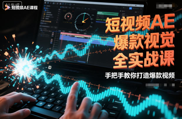 短视频AE爆款视觉全实战课，手把手教你打造爆款视频-宇文网创