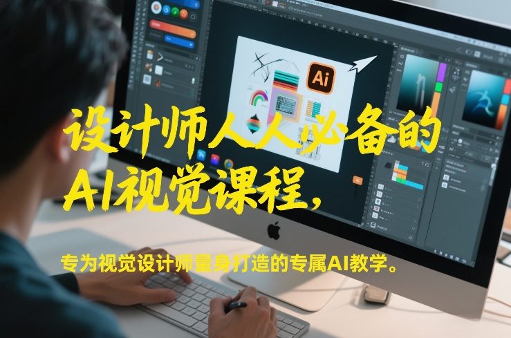 设计师人人必备的AI视觉课程，专为视觉设计师量身打造的专属AI教学-宇文网创