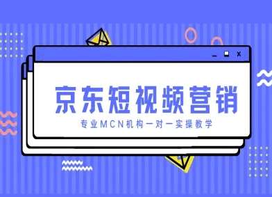 京东短视频营销项目，专业MCN机构一对一实操教学-宇文网创