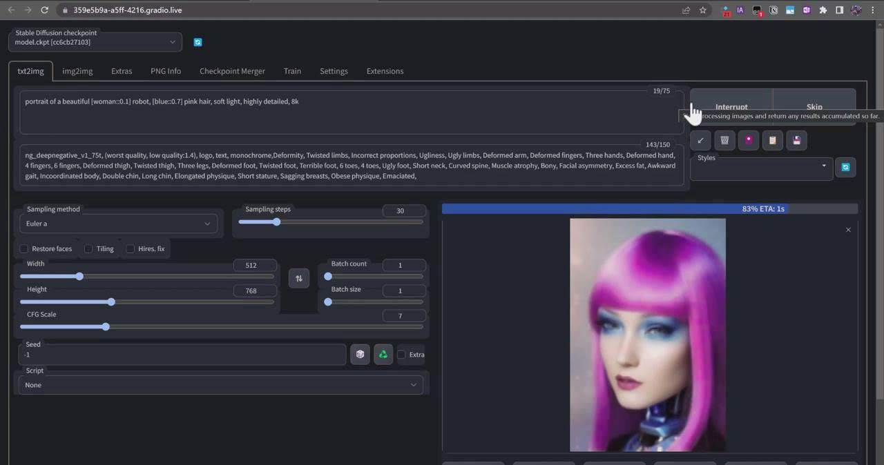 图片[6]-终极Stable Diffusion + ChatGPT AI绘画及模型训练课程-中英字幕-宇文网创
