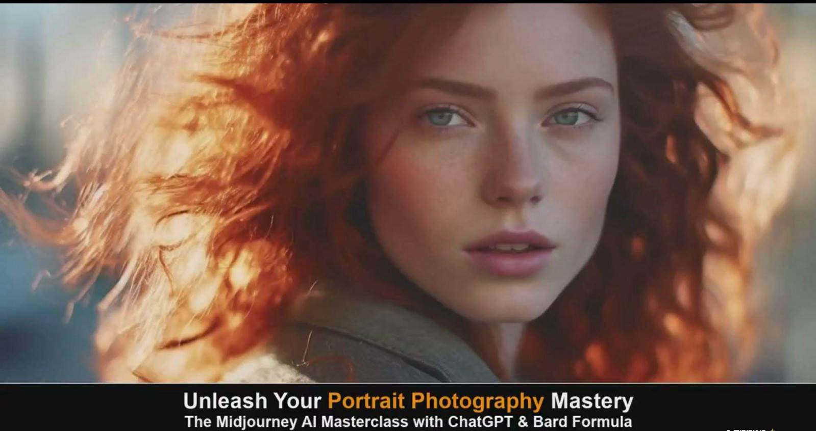 图片[3]-Midjourney v5 ChatGPT 和 Bard AI人工智能人像摄影大师班-15节-中英字幕-宇文网创
