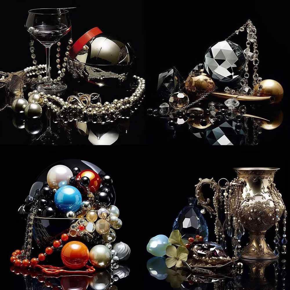 图片[7]-463个Midjourney珠宝摄影提示词：覆盖全品类珠宝，AI设计秒出专业效果-宇文网创