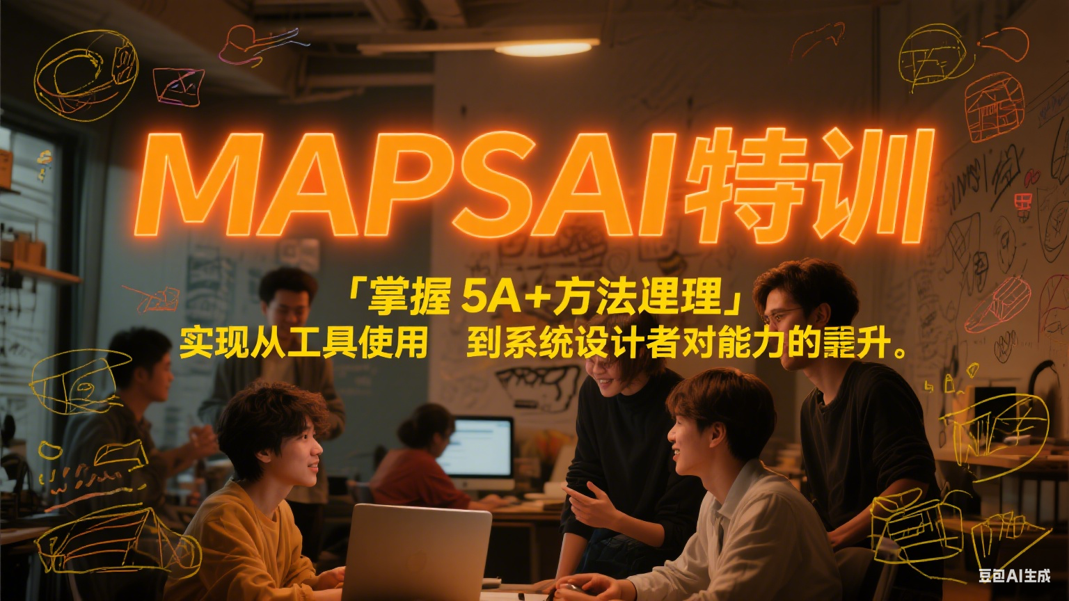 MAPSAI 特训，掌握 5A + 方法论，实现从工具使用者到系统设计者的能力跃升-宇文网创