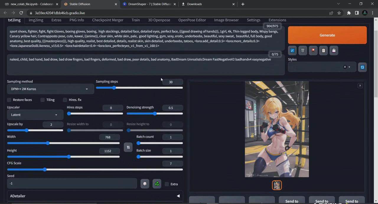 图片[6]-利用Stable Diffusion创建动漫艺术图像使用AI绘画赚钱-中英字幕-宇文网创
