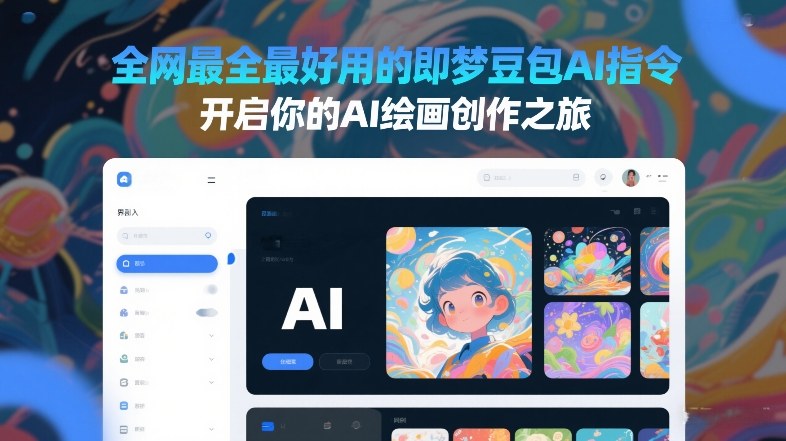 全网最全最好用的即梦豆包AI指令，开启你的AI绘画创作之旅-宇文网创