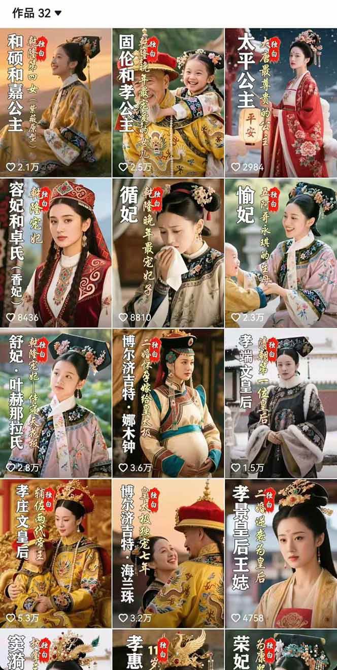 图片[4]-历史人物独白视频制作课，从剪辑配音到AI出图，声音克隆与背景音乐，涨粉22w+-宇文网创