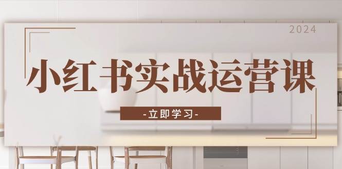 （13238期）小红书实战运营课：从开通店铺到直播话术，打造爆款笔记与高效直播-宇文网创
