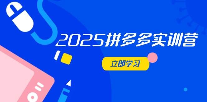 （14531期）2025拼多多实训营：深度剖析运营关键，助力电商人快速提升-宇文网创