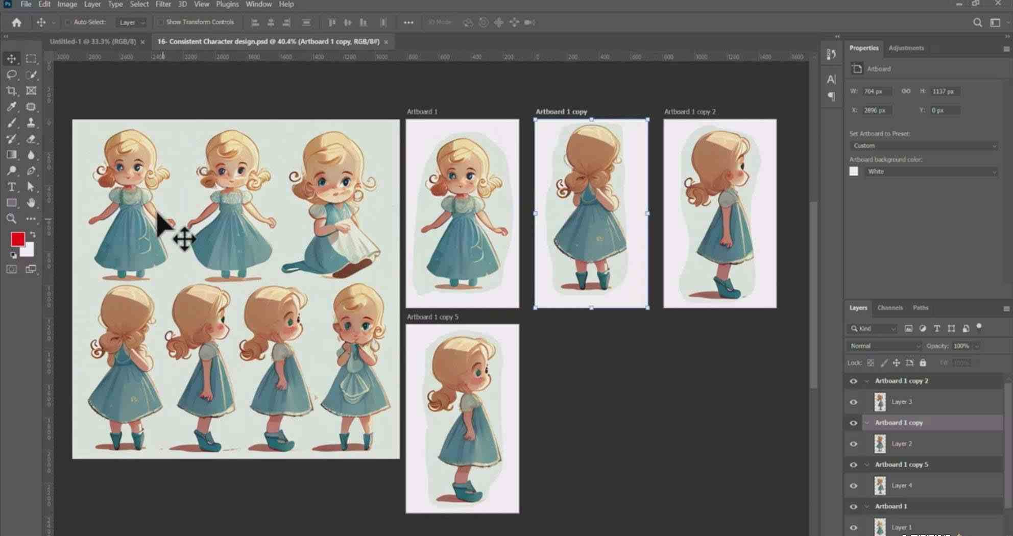 图片[8]-掌握 MidJourney V5 AI + ChatGPT创建一致的角色设计图像-22节课-中英字幕-宇文网创
