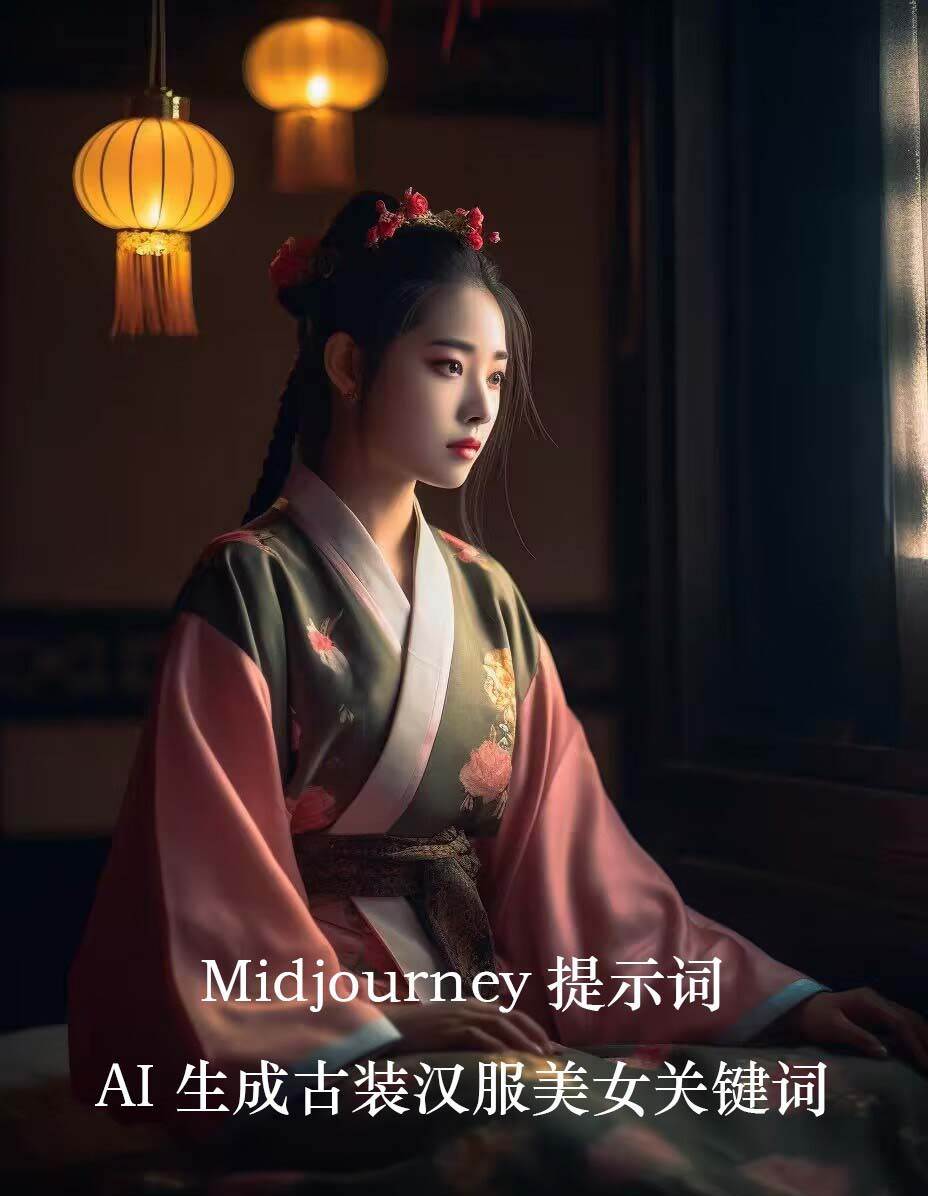图片[2]-Midjourney关键词-AI生成中国风古装汉服美女人像提示关键词-宇文网创