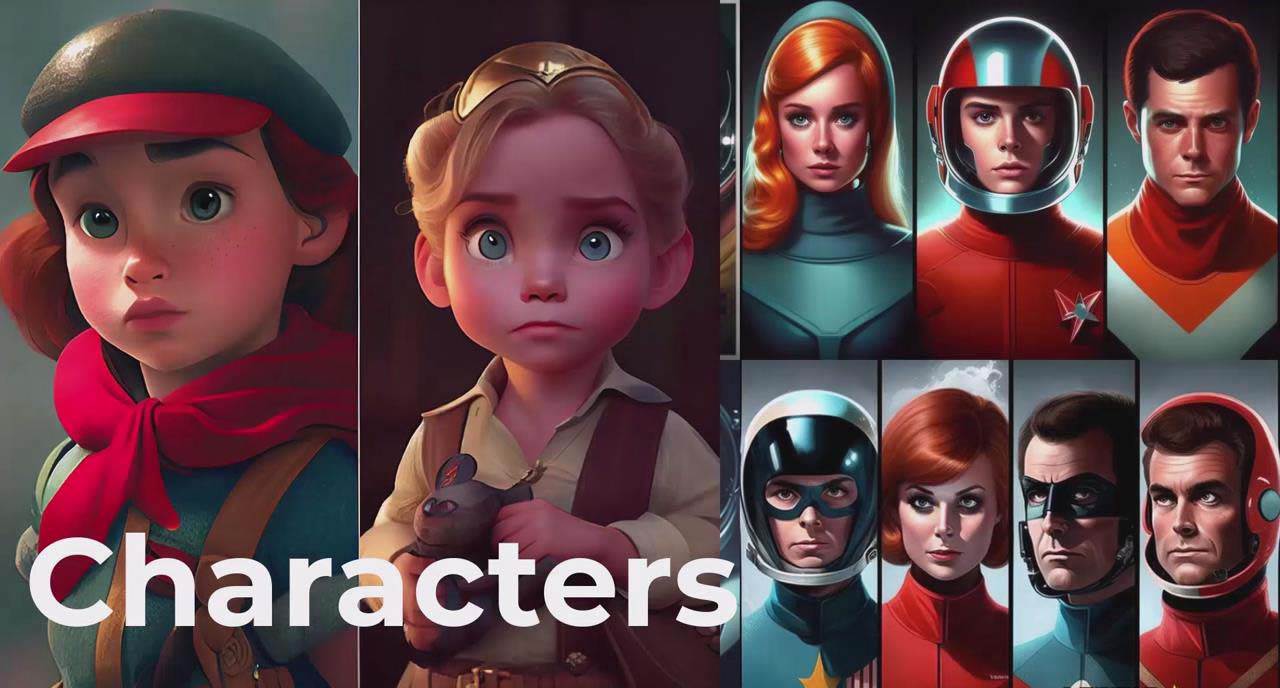 掌握 MidJourney V5 AI + ChatGPT创建一致的角色设计图像-22节课-中英字幕-宇文网创