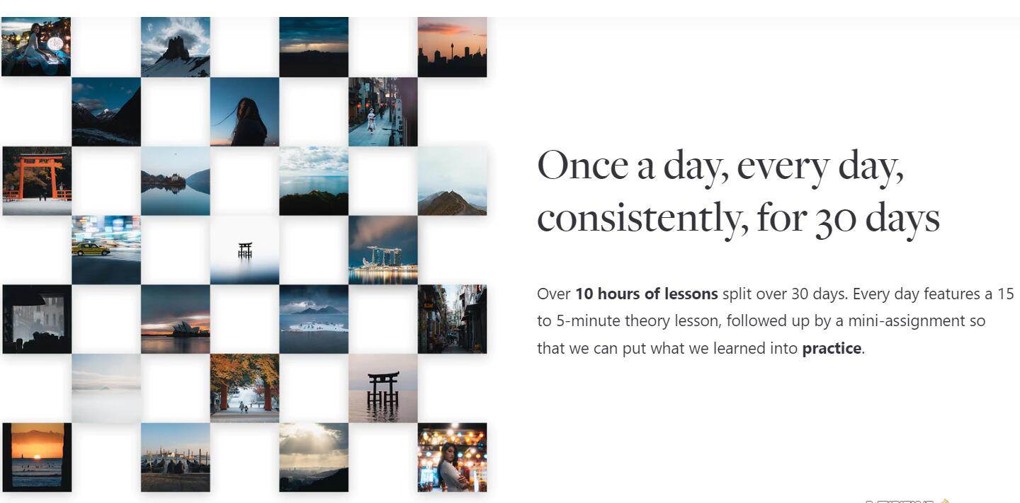 （9006期）网红摄影师Pat Kay – 30天摄影基础知识加速器教程-30节课-中英字幕-宇文网创