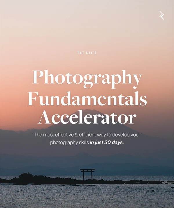 图片[2]-网红摄影师Pat Kay – 30天摄影基础知识加速器教程-30节课-中英字幕-宇文网创