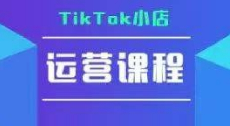 TikTok小店运营实操课，TK​小店运营实操+疑难答疑-宇文网创