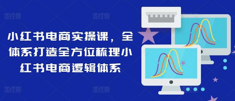 小红书电商实操课，全体系打造全方位梳理小红书电商逻辑体系-宇文网创