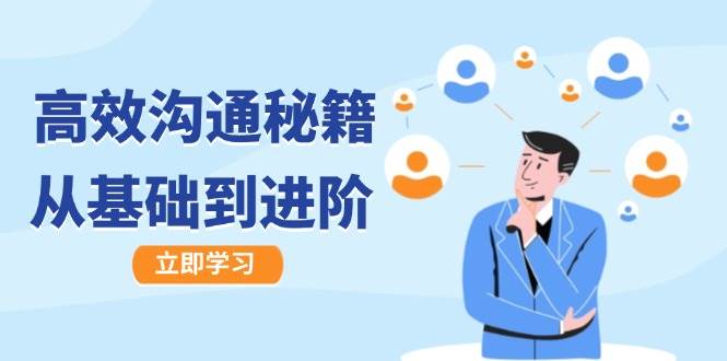 (12754期)高效沟通秘籍:成长有方向,从基础到进阶,图文音频一应俱全-宇文网创