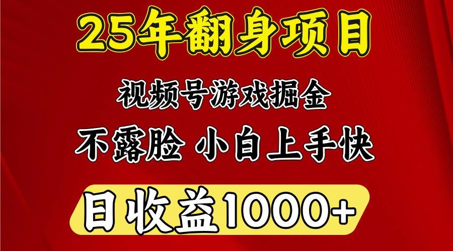 一天收益1000+ 25年开年落地好项目-宇文网创