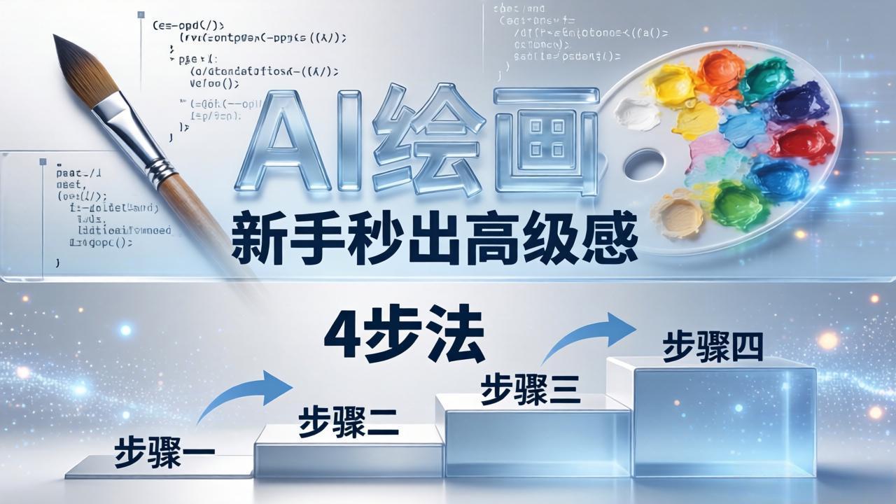 （18225期）AI绘画入门别再硬磕了！即梦4步法：万能提示词公式+BRTR框架，新手秒出高级感-宇文网创