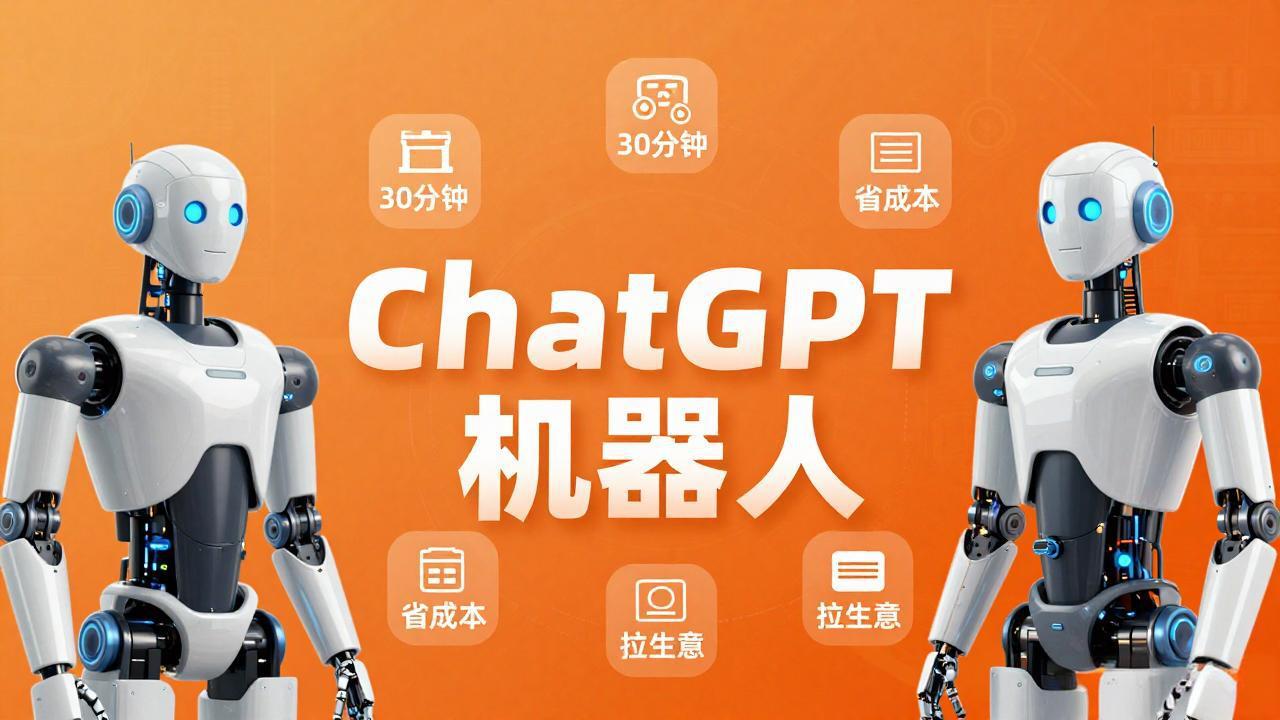 （17982期）智能机器人定制速成课：技术小白30分钟做出ChatGPT机器人，省时间砍成本还能拉生意-宇文网创