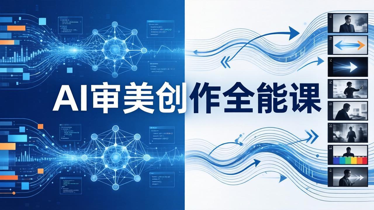 （17973期）AI审美创作全能课：MJ+Seedance+模型训练+影视分镜+编剧，一站式掌握AI艺术创作-宇文网创