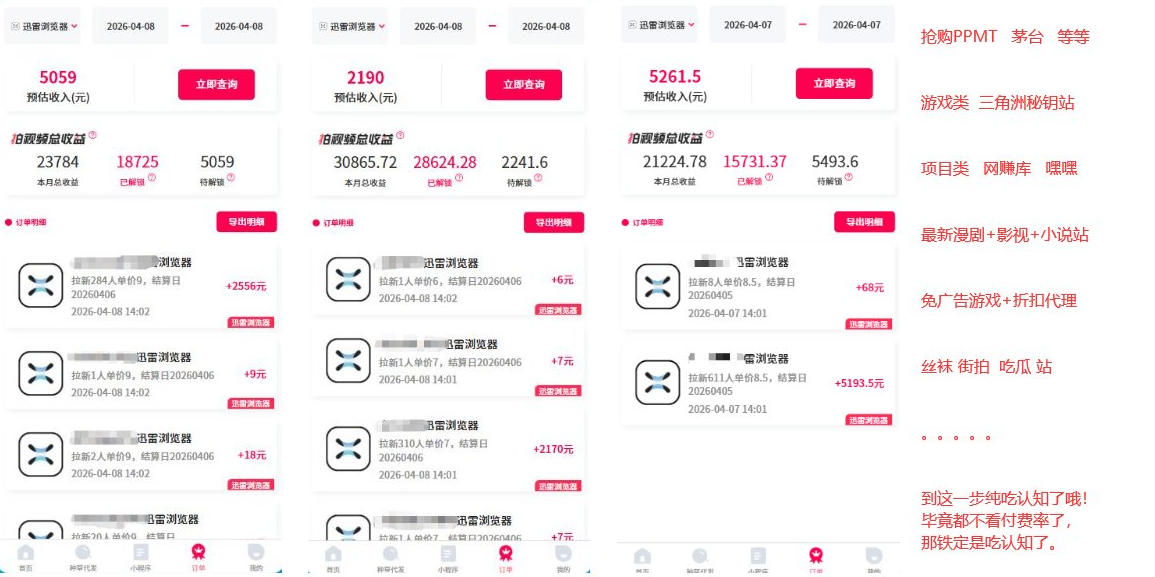 图片[2]-迅雷浏览器项目2.0_拆个大佬周1W的打法-宇文网创