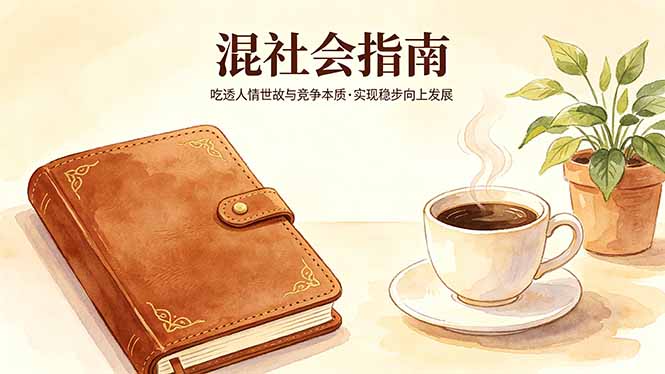 （18282期）付费文章：混社会指南，吃透人情世故与竞争本质，实现稳步向上发展-宇文网创