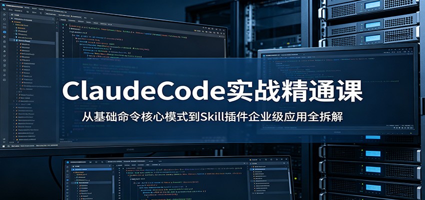 ClaudeCode实战精通课：从基础命令核心模式到Skill插件企业级应用全拆解-宇文网创