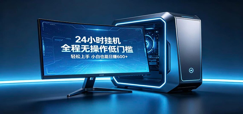 三角洲自动跑刀，纯自动挂机项目，零基础小白躺赚无忧-宇文网创