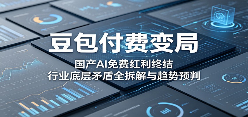 豆包付费变局：国产AI免费红利终结，行业底层矛盾全拆解与趋势预判-宇文网创