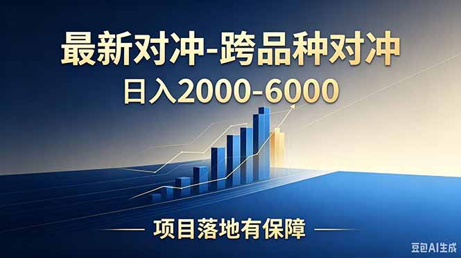 （18843期）跨品种对冲震撼首发！日收益2000-6000+，项目绿色长久，安全稳健，合规靠谱，可批量放大-宇文网创