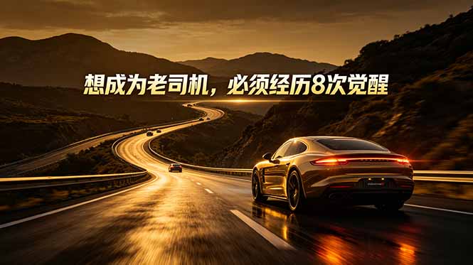 （18811期）付费文章：想成为老司机，必须经历8次觉醒-宇文网创