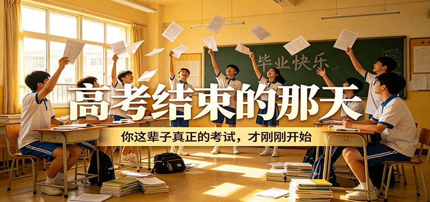 公众号付费文章《高考结束的那天，你这辈子真正的考试，才刚刚开始》-宇文网创