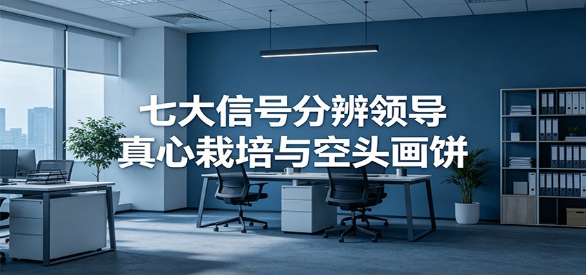 付费文章《七大信号分辨领导真心栽培与空头画饼》读懂管理背后人性逻辑-宇文网创