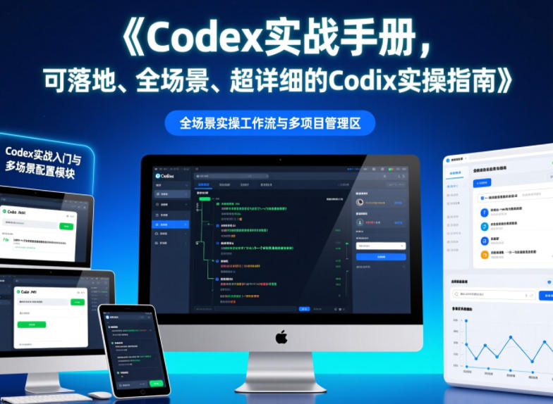 Codex实战手册,可落地、全场景、超详细的Codex实操指南-宇文网创