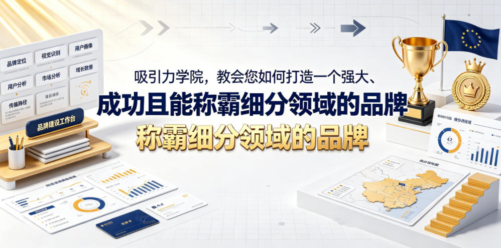 吸引力学院,教会您如何打造一个强大、成功且能称霸细分领域的品牌!【原创双语字幕】-宇文网创