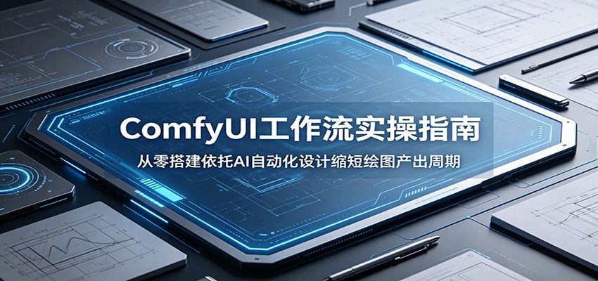ComfyUI 工作流实操指南：从零搭建依托AI自动化设计缩短绘图产出周期-宇文网创