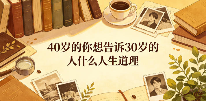 公众号付费文章:40岁的你想告诉30岁的人什么人生道理?-宇文网创