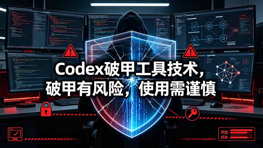 (19533期)Codex破甲工具技术,破甲有风险,使用需谨慎-宇文网创