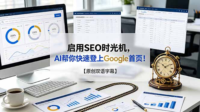 (19162期)启用SEO时光机,AI帮你快速登上Google首页!【原创双语字幕】-宇文网创