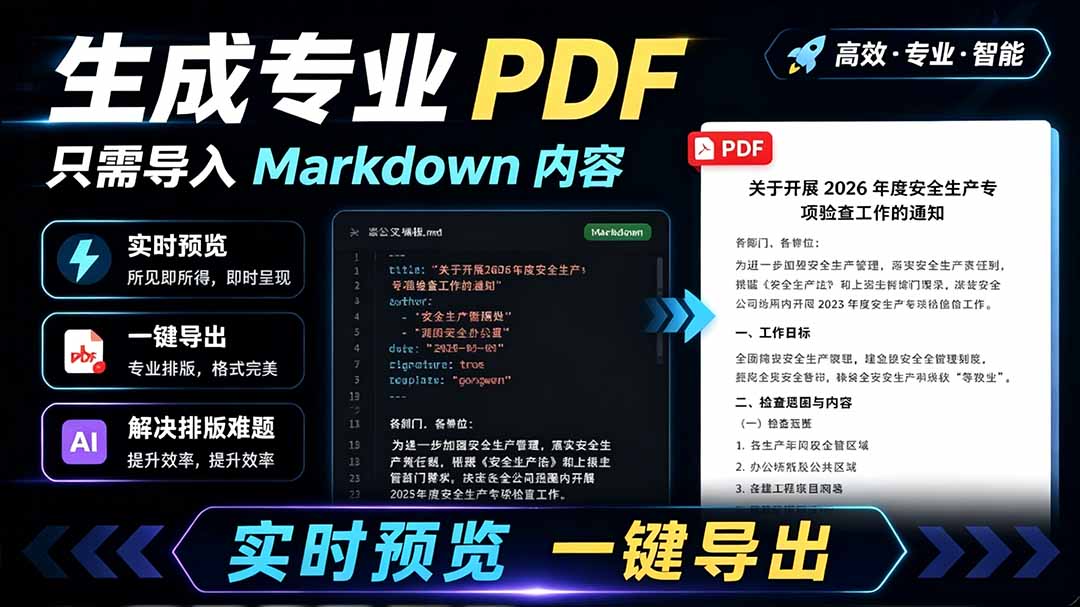 （19224期）只需导入 Markdown 内容，实时预览一键导出专业 PDF！轻松解决AI生成内容排版问题 Presto-宇文网创