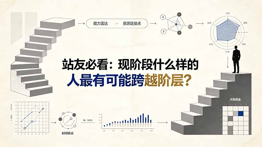 (19475期)付费文章:站友必看:现阶段什么样的人最有可能跨越阶层?-宇文网创