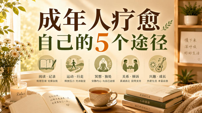 付费文章：成年人疗愈自己的5个途径-宇文网创