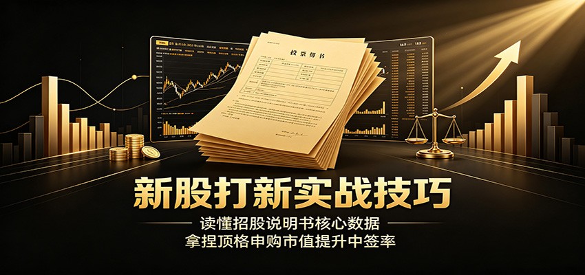 新股打新实战技巧：读懂招股说明书核心数据，拿捏顶格申购市值提升中签率-宇文网创