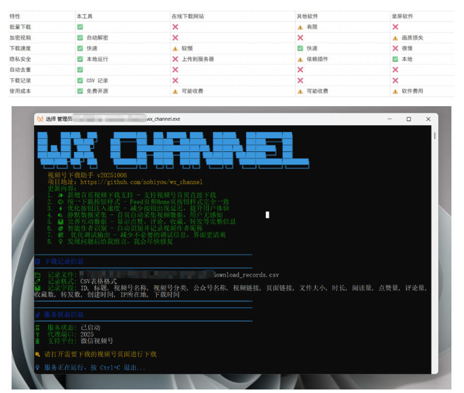 图片[2]-Github热门工具，视频号下载神器又来了！一键注入下载按钮，轻松下载，使用便捷wx_channel-宇文网创