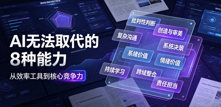 付费文章:AI无法取代的8种能力-宇文网创