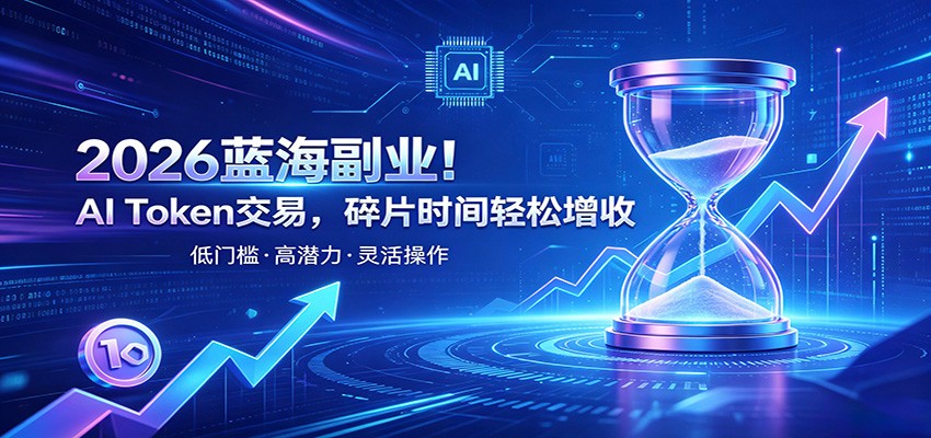 AI Token算力赛道!普通人可入局的数字副业,零门槛快速起步-宇文网创