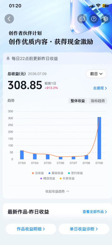 图片[3]-抖音某大佬的AI育儿真人短剧项目，吃伙伴计划+分成计划+光合计划+商单收徒等，单条收益几张-宇文网创