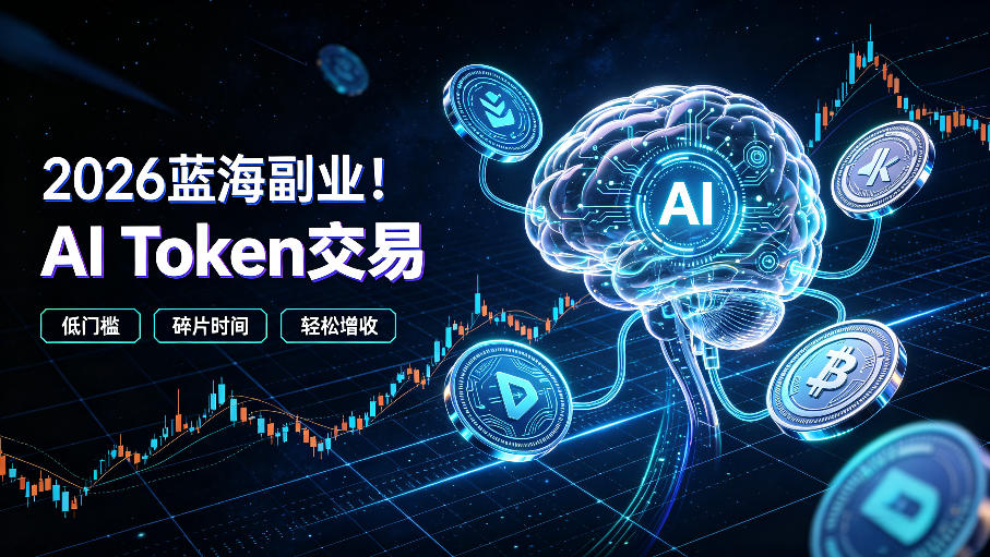 2026全新风口副业|AI智能Token交易,空闲时间轻松 賺 收益,无需全天盯盘【揭秘】-宇文网创