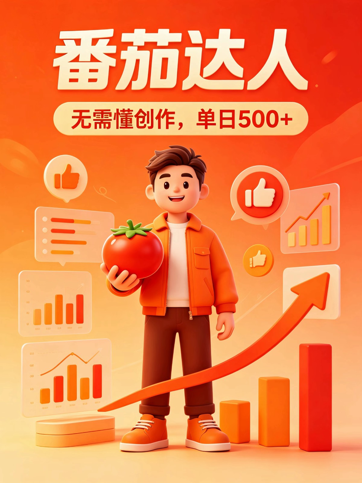 番茄小说达人全自动变现,普通人轻松日入500+-宇文网创